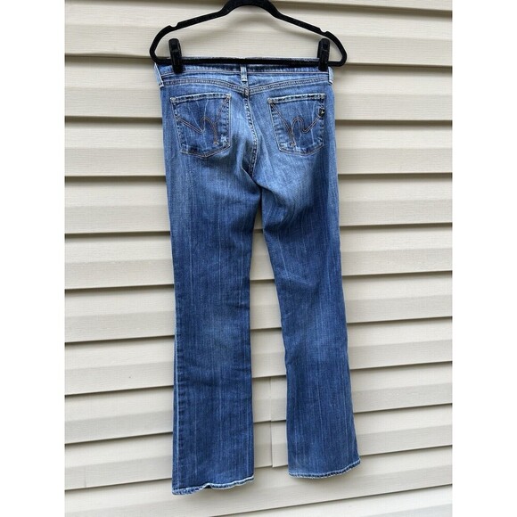 VTG Citizens of Humanity Jeans Womens 29 Amber Stretch High Rise Bootcut Dark - Picture 5 of 12